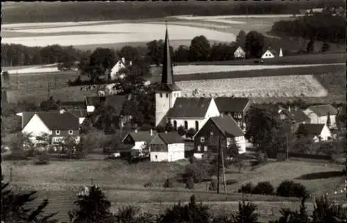 Ak Remlingrade Radevormwald Rheinland, Gesamtansicht, Kirche