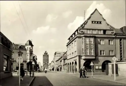 Ak Demmin in Vorpommern, Clara Zetkin Straße