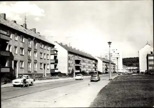 Ak Neubrandenburg in Mecklenburg, Südstadt, Clara Zetkin Straße