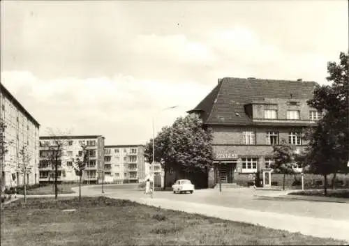 Ak Hennigsdorf an der Oberhavel, Postamt in der Rathenaustraße