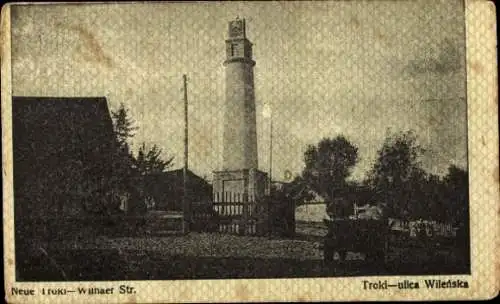 Ak Trakai Troki Traken Litauen, Wilnaer Straße, Denkmal