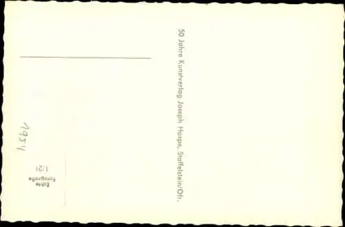 Ak Bamberg in Oberfranken, Alte Hofhaltung