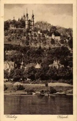 Ak Würzburg am Main Unterfranken, Teilansicht, Käppele, Kirche