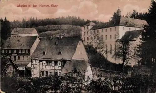 Ak Marienthal Seelbach bei Hamm an der Sieg Westerwald, Kloster Marienthal