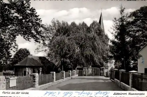 Ak Flammersfeld im Westerwald, Kirche