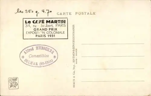 Ak Paris Frankreich, Exposition Coloniale Internationale 1931, Temple d'Angkor