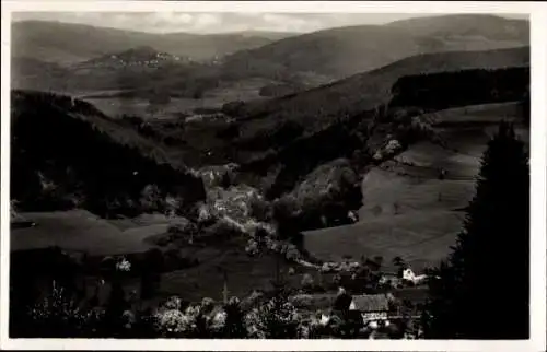 Ak Weschnitz Fürth im Odenwald, Tal, Panorama