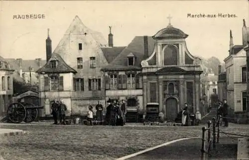 Ak Maubeuge Nord, Marche-aux-Herbes