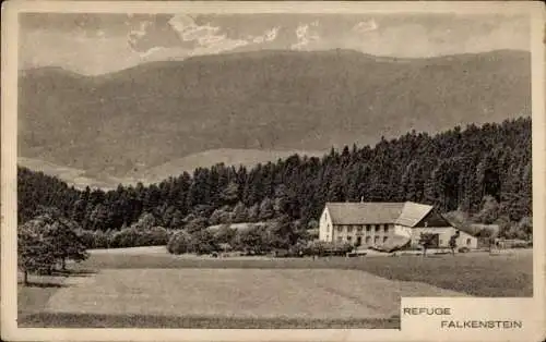 Ak Elsass Bas Rhin, Schutzhaus Falkenstein