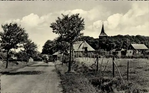 Ak Ostseebad Neukirchen in Holstein, Straße