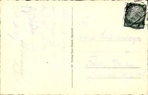 Ak Bayreuth in Oberfranken, Villa Wahnfried