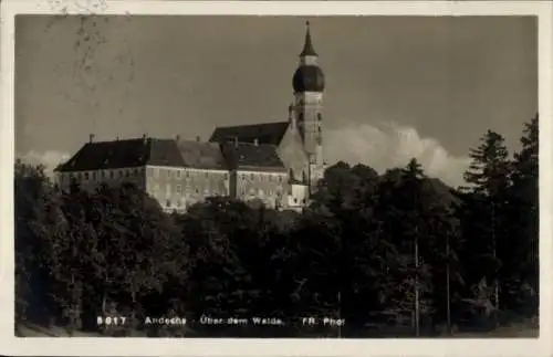 Ak Andechs am Ammersee, Kloster Andechs