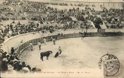 Ak Béziers Hérault, Arena, Stierkampf