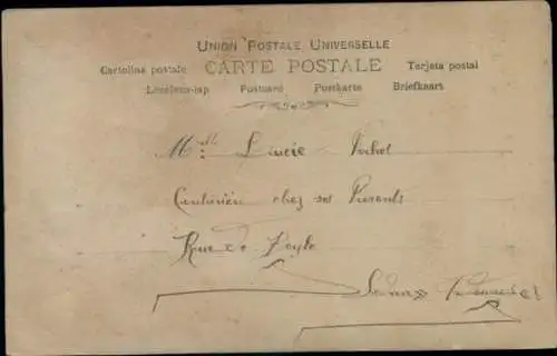 Glitzer Ak Billy Norton, Porträt, Hut