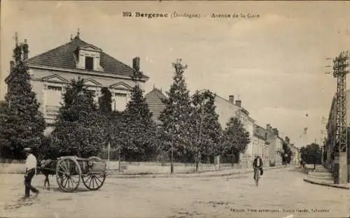 Ak Bergerac-Dordogne, Avenue de la Gare