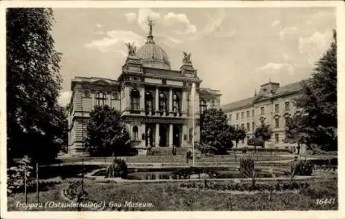 Ak Opava Troppau Region Mährisch Schlesien, Gau-Museum