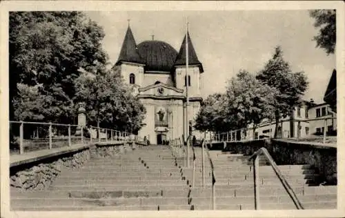 Ak St. Hostein Region Ziln, Ansicht der Kirche