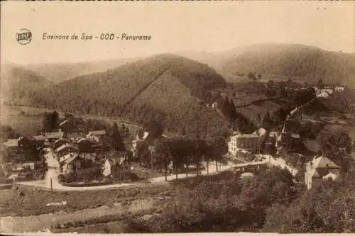 Ak Coo Stavelot Wallonien Lüttich, Panorama