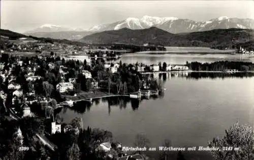 Ak Pörtschach am Wörther See Kärnten, Gesamtansicht