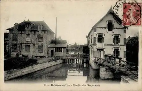 Ak Romorantin Loir et Cher, Moulin des Garconnets