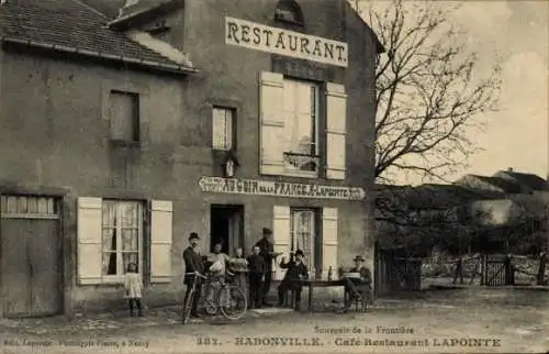 Ak Habonville Saint Ail Meurthe et Moselle, Restaurant Lapointe