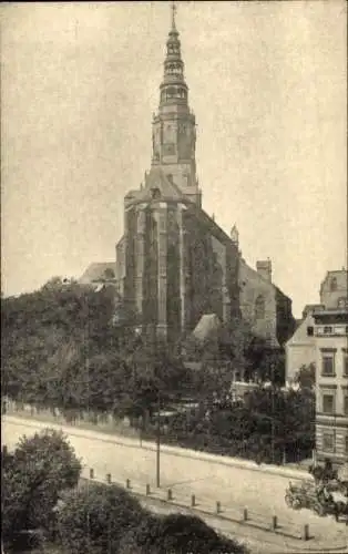 Ak Świdnica Schweidnitz Schlesien, Katholische Pfarrkirche