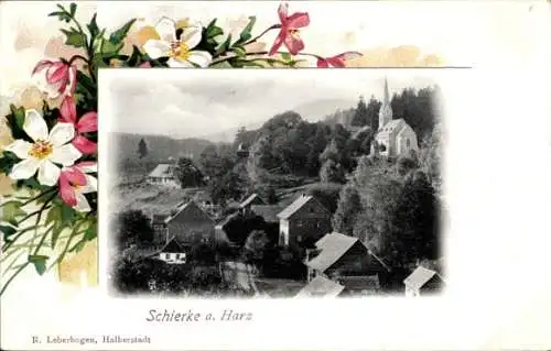 Ak Schierke Wernigerode im Harz, Gesamtansicht