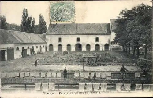 Ak Charny Seine et Marne, Ferme de Choisy le Temple