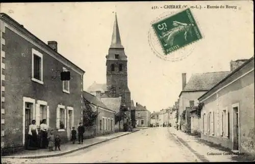 Ak Cherre Maine et Loire, Entree du Bourg