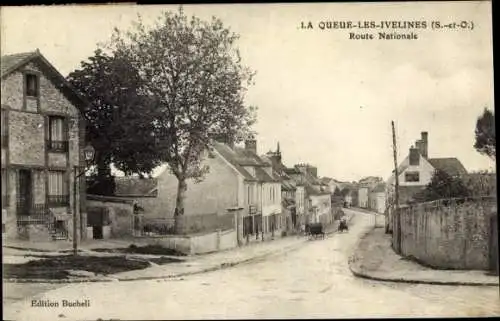 Ak La Queue-les-Yvelines, Route Nationale