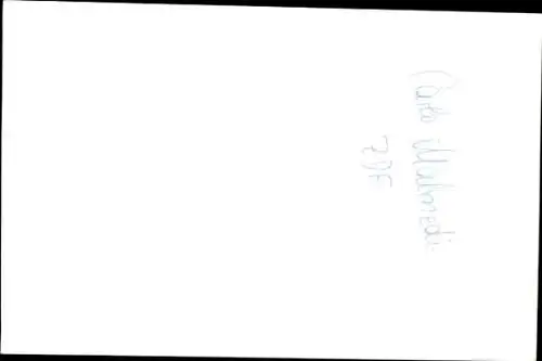 Ak Moderator Karlo Malmedie, Portrait, Autogramm