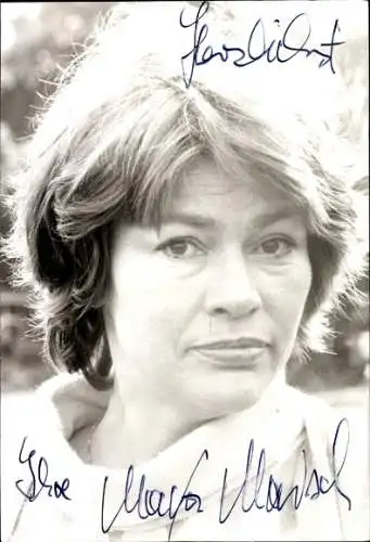 Ak Schauspielerin Maya Maisch, Portrait, Autogramm
