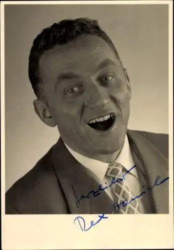 Ak Schauspieler Rex Daniel, Portrait, Autogramm