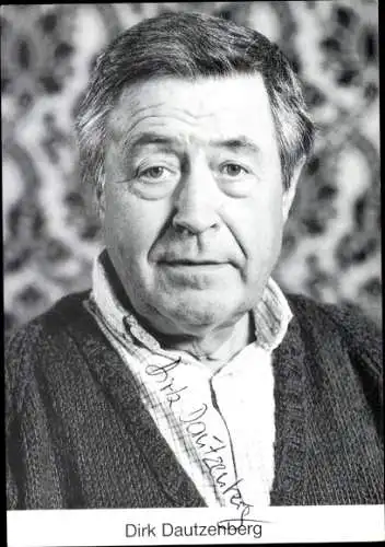 Ak Schauspieler Dirk Dautzenberg, Portrait, Autogramm