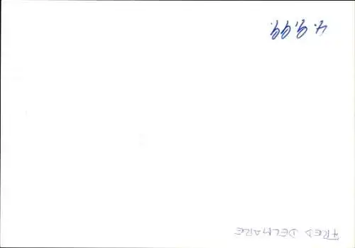 Ak Schauspieler Fred Delmare, Portrait, Autogramm