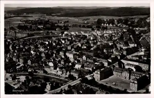 Ak Bayreuth in Oberfranken, Fliegeraufnahme