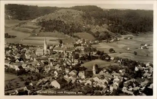 Ak Dietfurt an der Altmühl Oberpfalz, Fliegeraufnahme