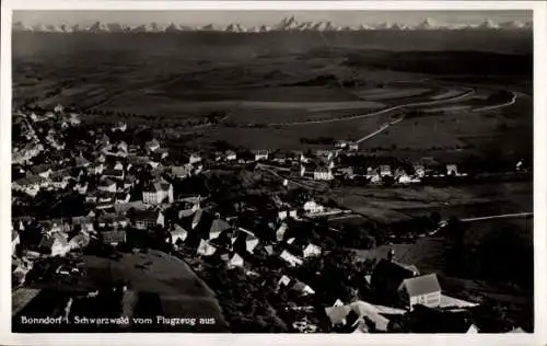 Ak Bonndorf im Schwarzwald, Fliegeraufnahme