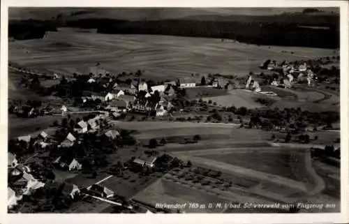 Ak Birkendorf im Schwarzwald Baden Württemberg, Luftbild, Gesamtansicht