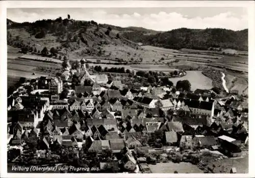 Ak Velburg in der Oberpfalz, Fliegeraufnahme