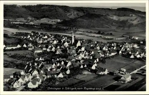 Ak Entringen Ammerbuch in Baden Württemberg, Hohenentringen, Fliegeraufnahme