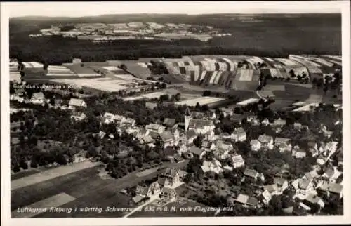 Ak Altburg Calw im Nordschwarzwald, Fliegeraufnahme, Höhenluftkurort