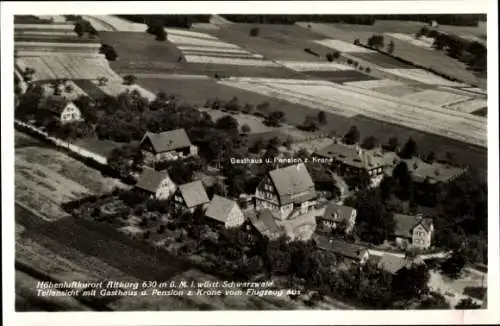 Ak Altburg Calw im Nordschwarzwald, Fliegeraufnahme, Höhenluftkurort