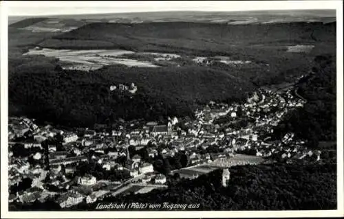 Ak Landstuhl in der Pfalz, Fliegeraufnahme