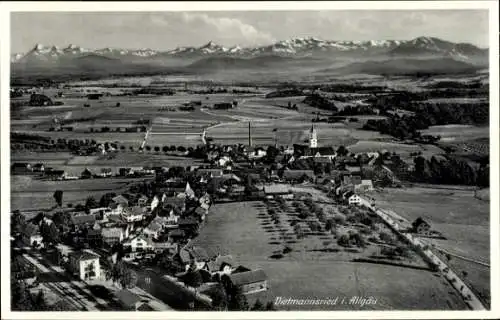 Ak Dietmannsried im Oberallgäu, Fliegeraufnahme