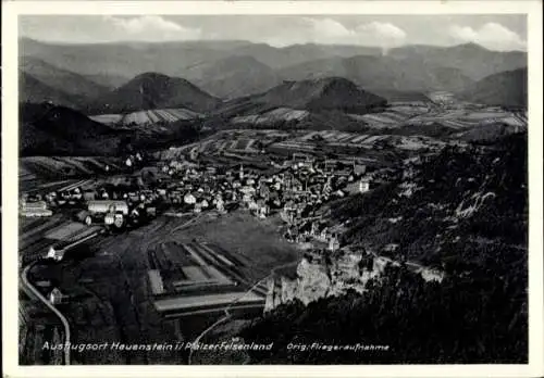 Ak Hauenstein in der Pfalz, Fliegeraufnahme