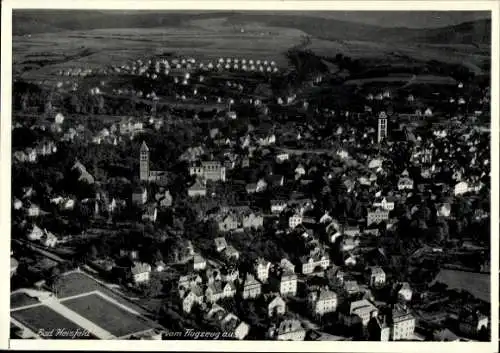 Ak Bad Hersfeld Hessen, Fliegeraufnahme