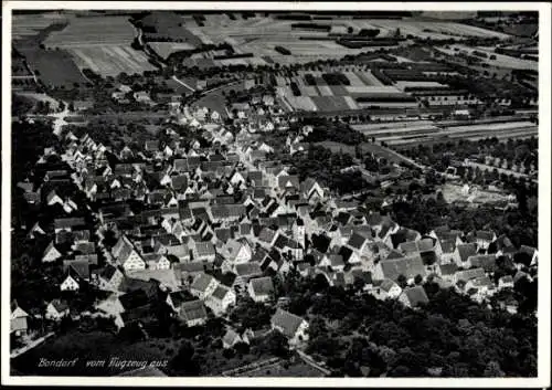 Ak Bondorf in Württemberg, Fliegeraufnahme