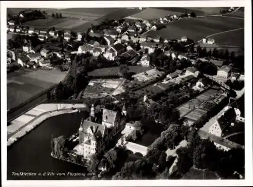 Ak Oberlenningen Lenningen in Württemberg, Gelber Fels, Fliegeraufnahme