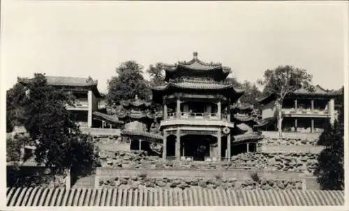 Foto Beijing Peking China, Sommerpalast der Kaiserinwitwe, Ruheraum